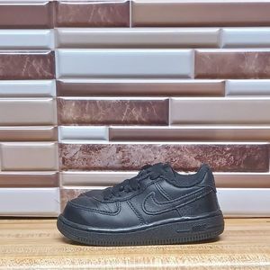 Nike Airforce 1s Black Size 7c Toddler